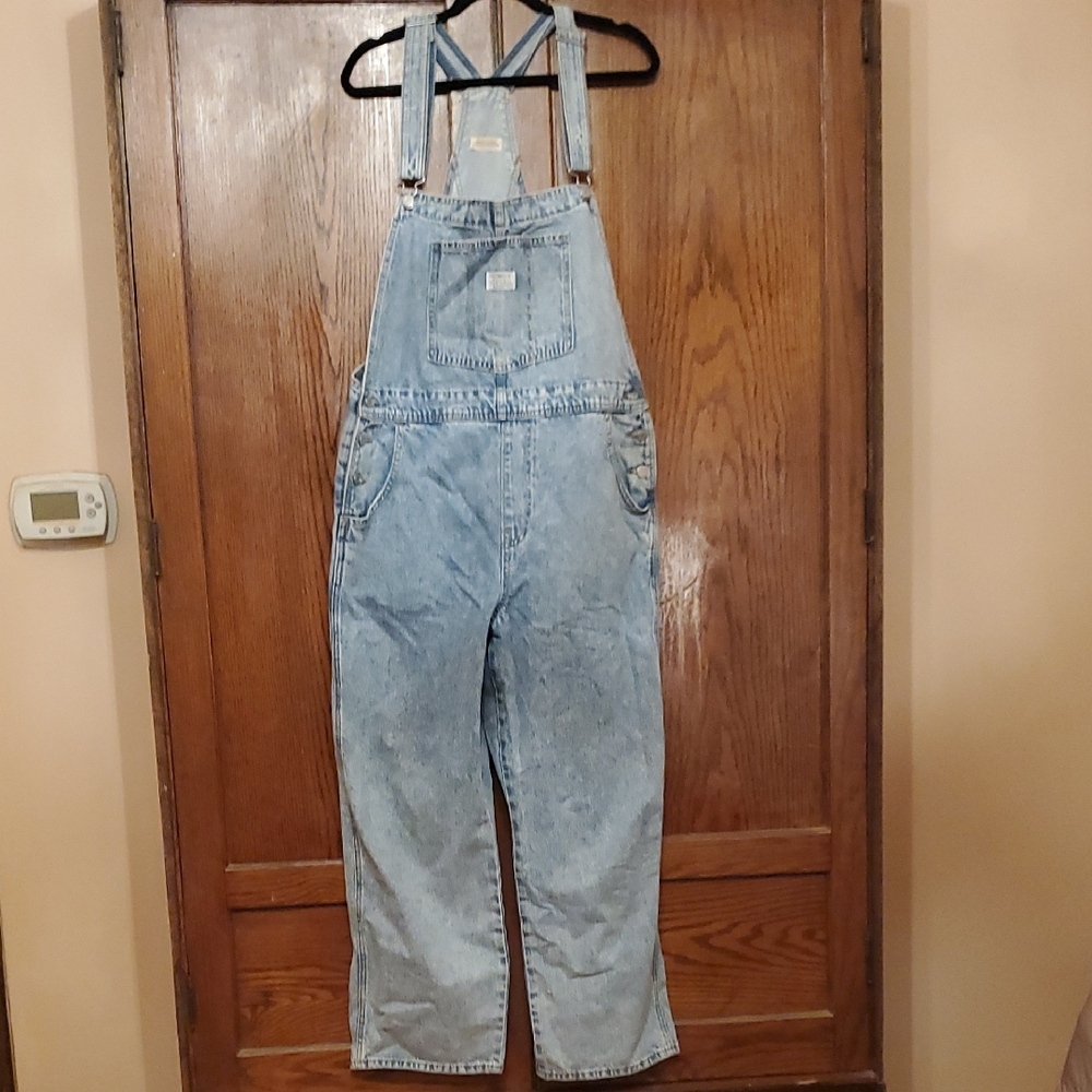 LEVI STRAUSS SIZE XL Blue Denim Overalls